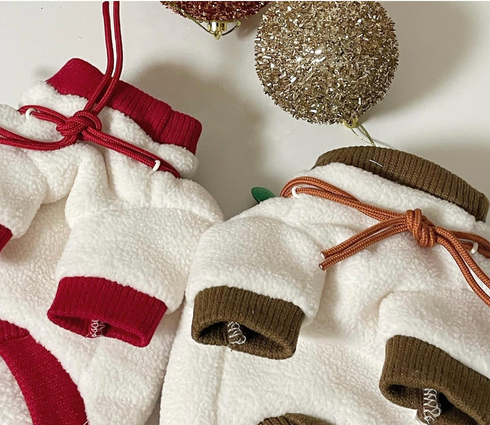 Christmas Sweatshirt (With a Santa Bag!)