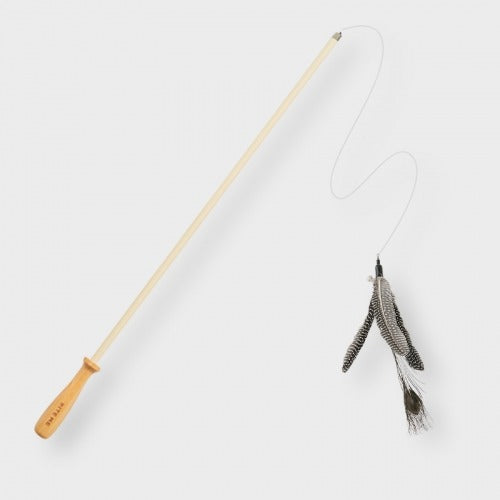 BITE ME | Play-Long Cat Teaser Wand (Fishing Rod Style | 2.4m)