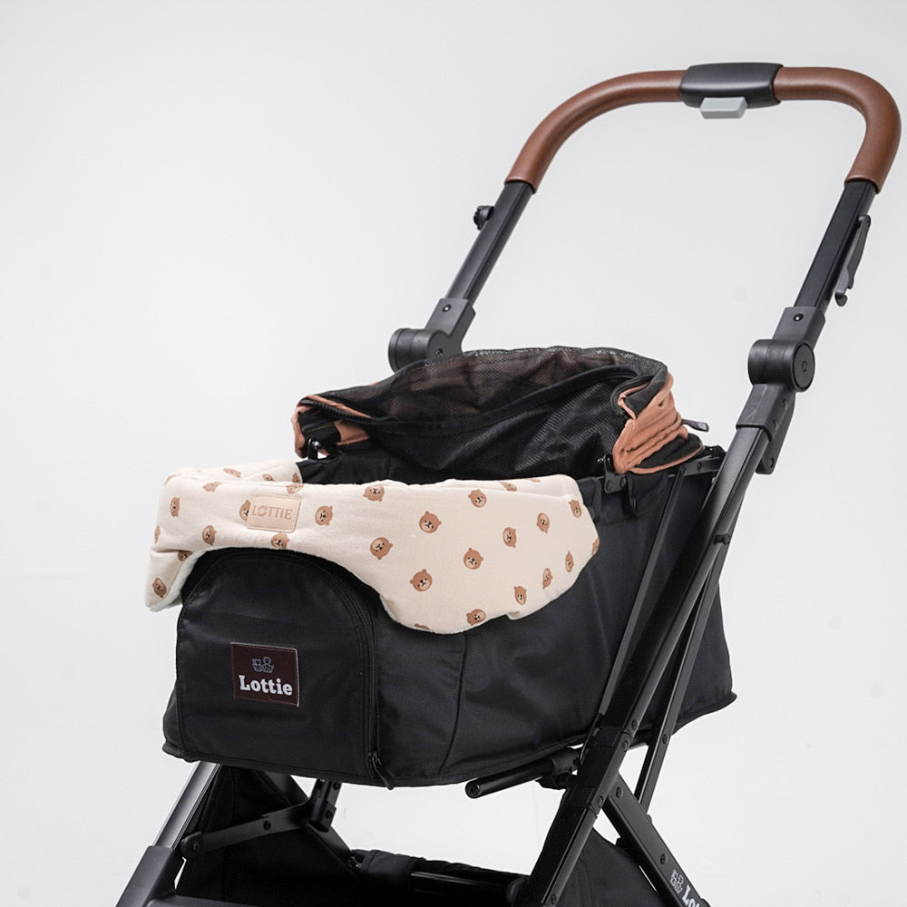 Pet Stroller Comforter (Bear Beige)