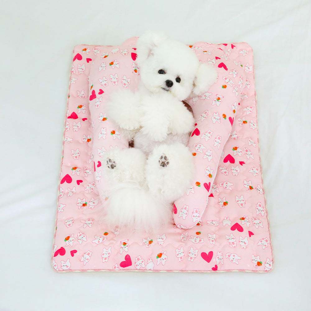 Pink Rabbit Cooling Mat