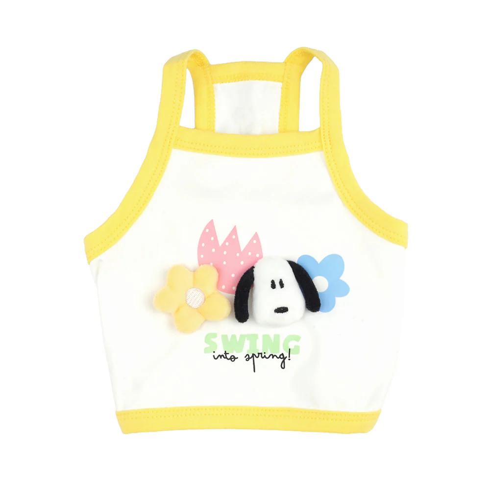 立體SNOOPY頭仔涼感背心 | 可愛短身款