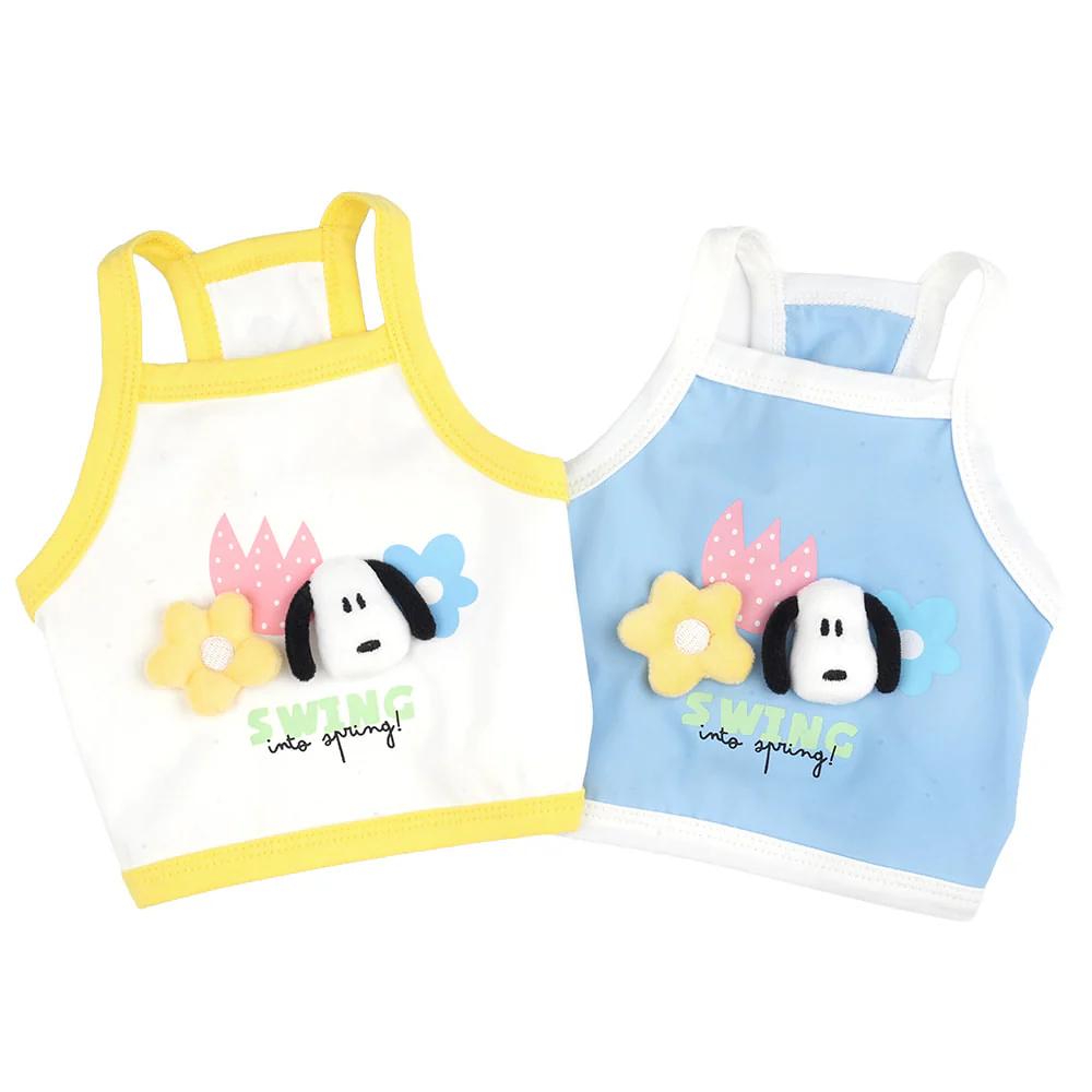 立體SNOOPY頭仔涼感背心 | 可愛短身款