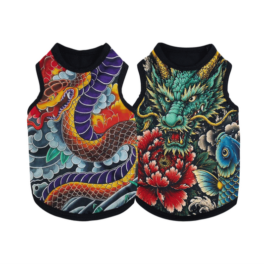 Hipster Cooling Vest 型格復古涼感背心 (古惑仔風😂)