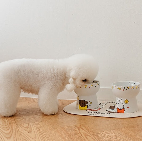 NOUTTI | Miffy & Boris嘉年華高身陶瓷寵物碗