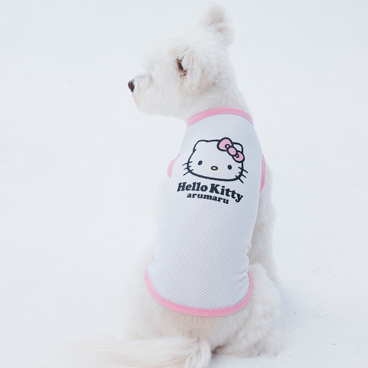 ARUMARU | Hello Kitty Mesh Vest | 2色 | 最大胸圍81cm