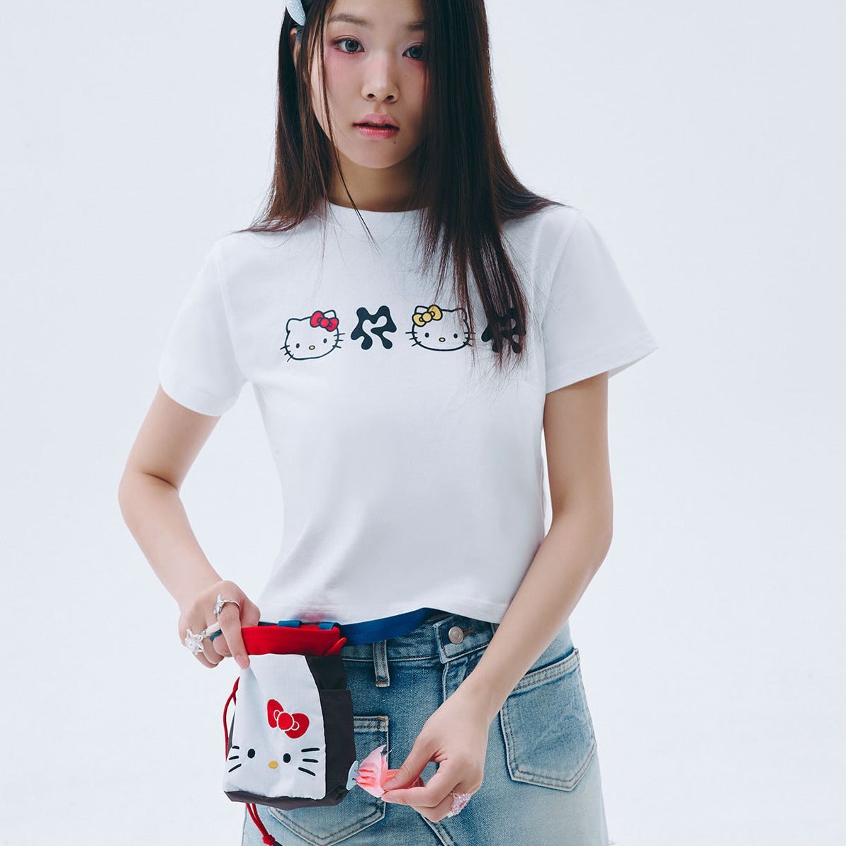 ARUMARU | Hello Kitty Treat Bag (Multi) | 可放零食／水樽 | 可抽出便便袋 | 多暗格 | 可斜孭或繫於腰間 | CORDURA面料