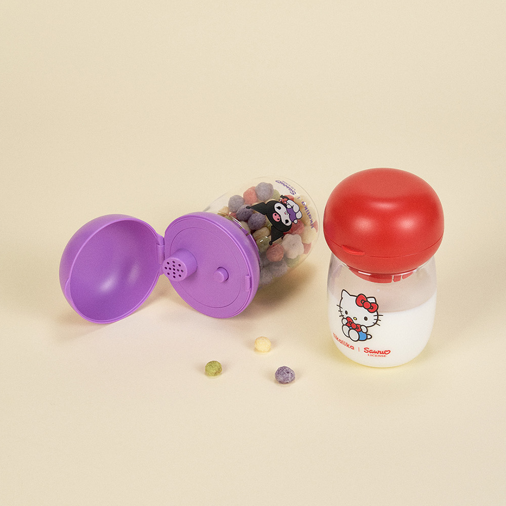 likalika | Sanrio One-Touch Water Bottle | Hello Kitty & Kuromi & Pochacco