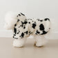 DALMATIAN Fuzzy Poncho (Black)