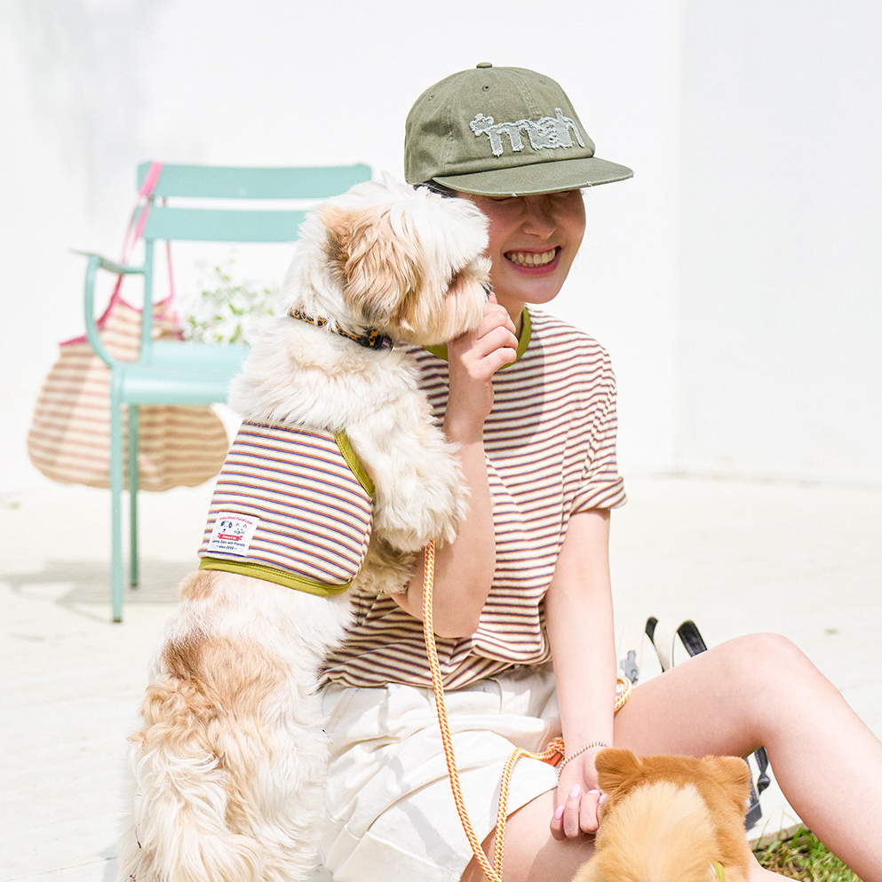 [Couple Style] Vintage Striped Tee | For Pawrents