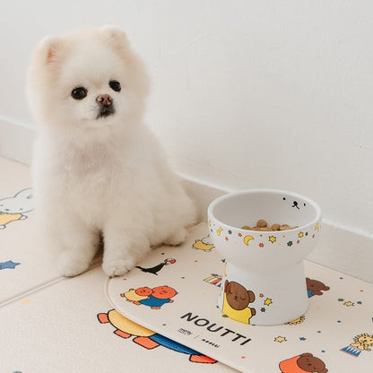 NOUTTI | Miffy & Boris嘉年華高身陶瓷寵物碗