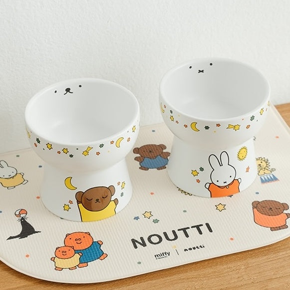 NOUTTI | Miffy & Boris嘉年華高身陶瓷寵物碗