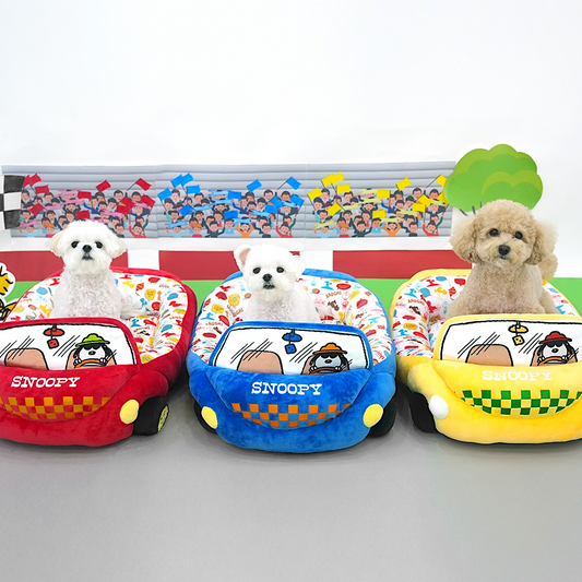 Snoopy Driving Car Bed