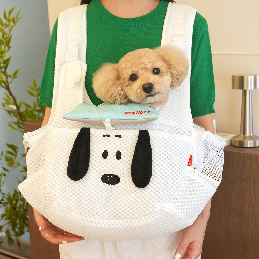 Snoopy Mesh Front Pet Bag