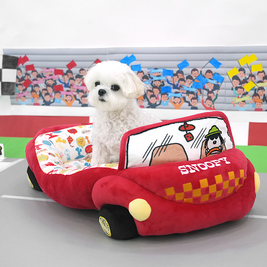 Snoopy Driving Car Bed