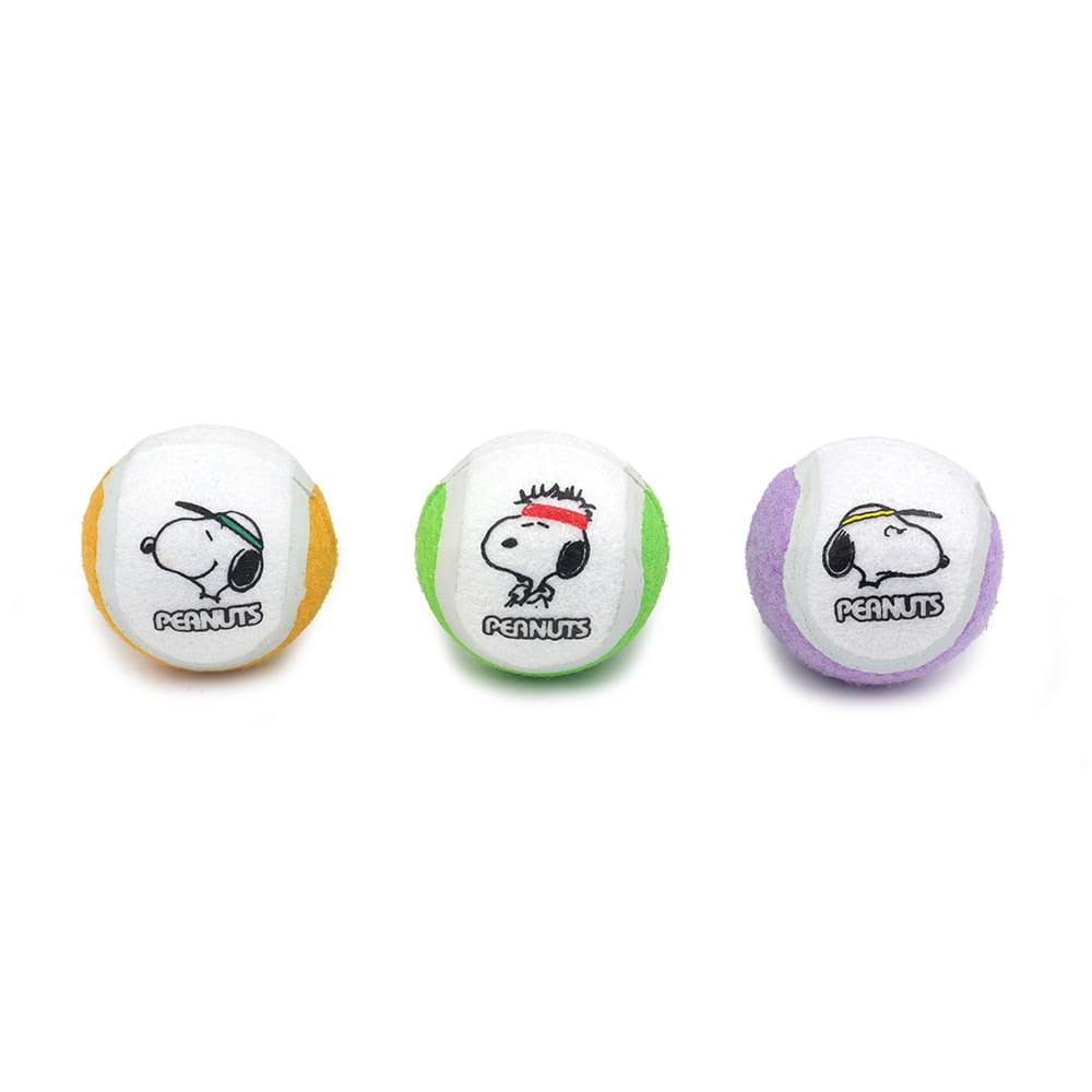 Snoopy Tennis Ball Set | Snoopy網球玩具 | 一套3件