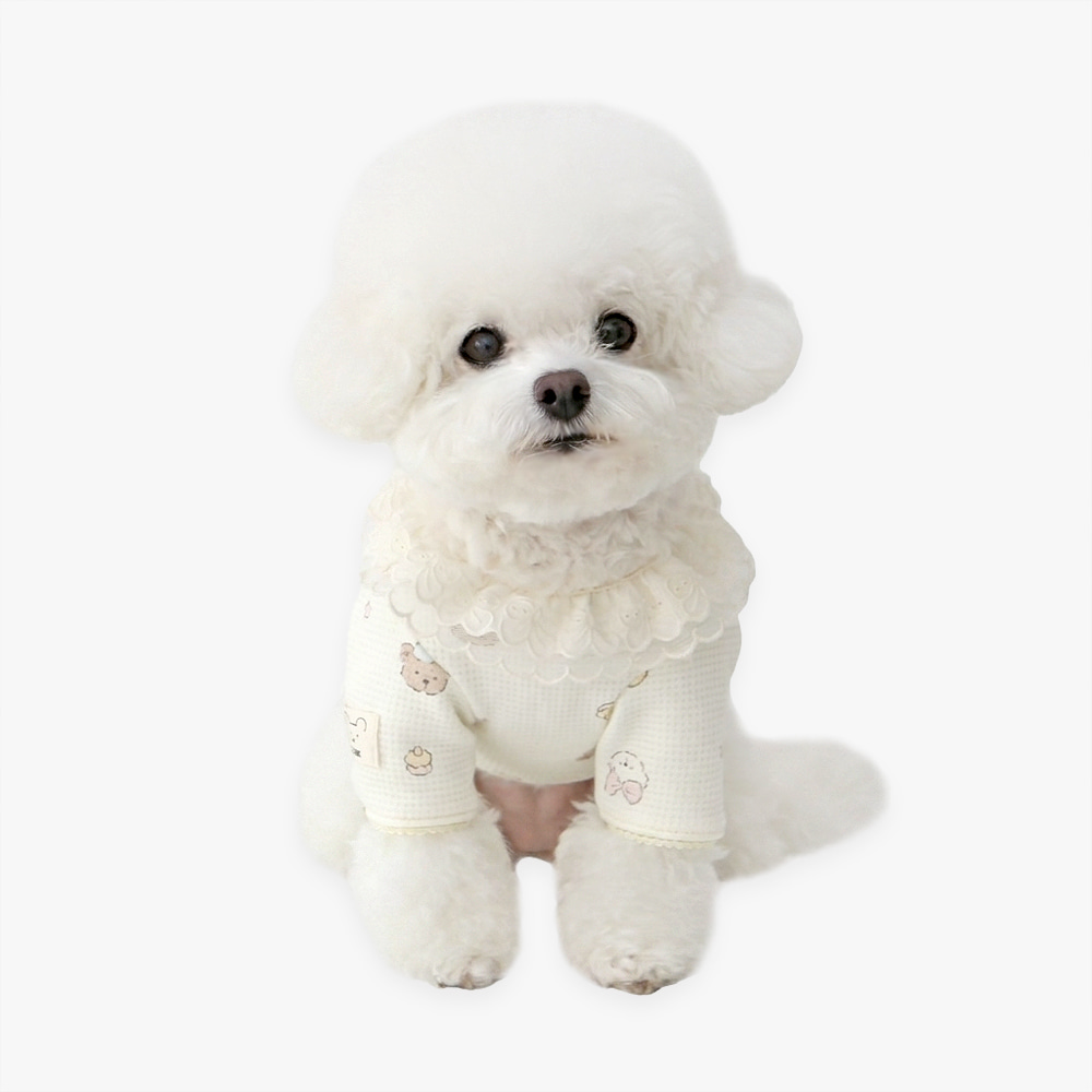 ITSDOG | 熊仔T恤 | Waffle Fabric