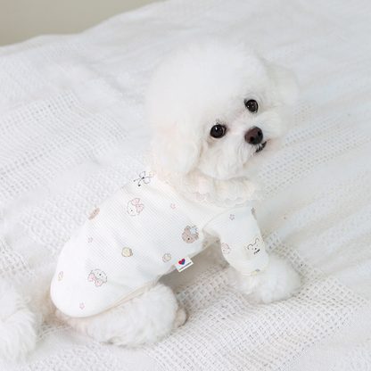 ITSDOG | 熊仔T恤 | Waffle Fabric