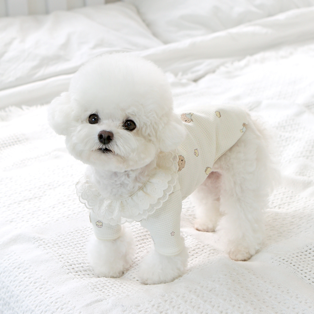 ITSDOG | 熊仔T恤 | Waffle Fabric