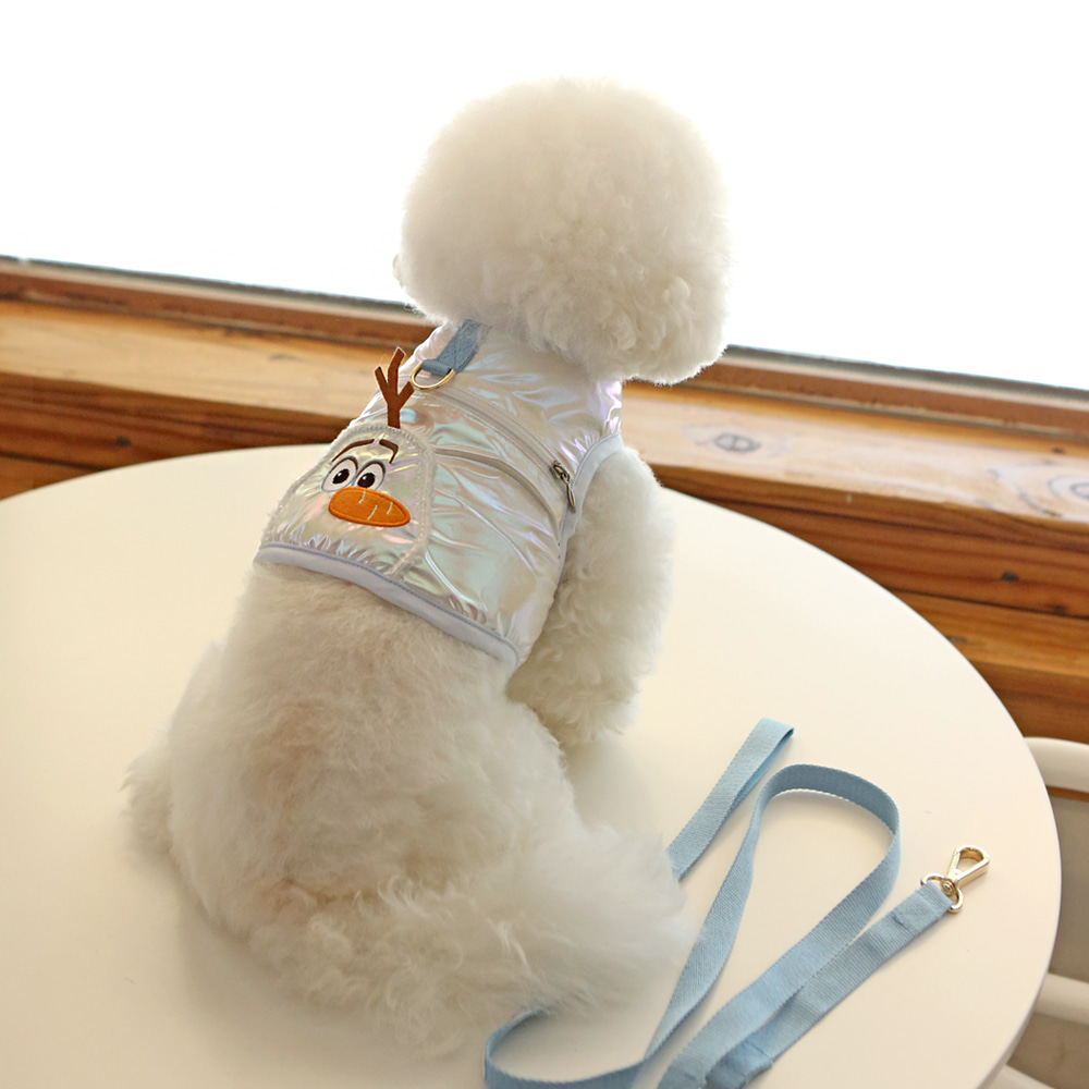 ITSDOG | Olaf Cooling Harness | with Ice Pack Pocket and Ice Pack Included | 2XL Chest Size up to 59.5cm