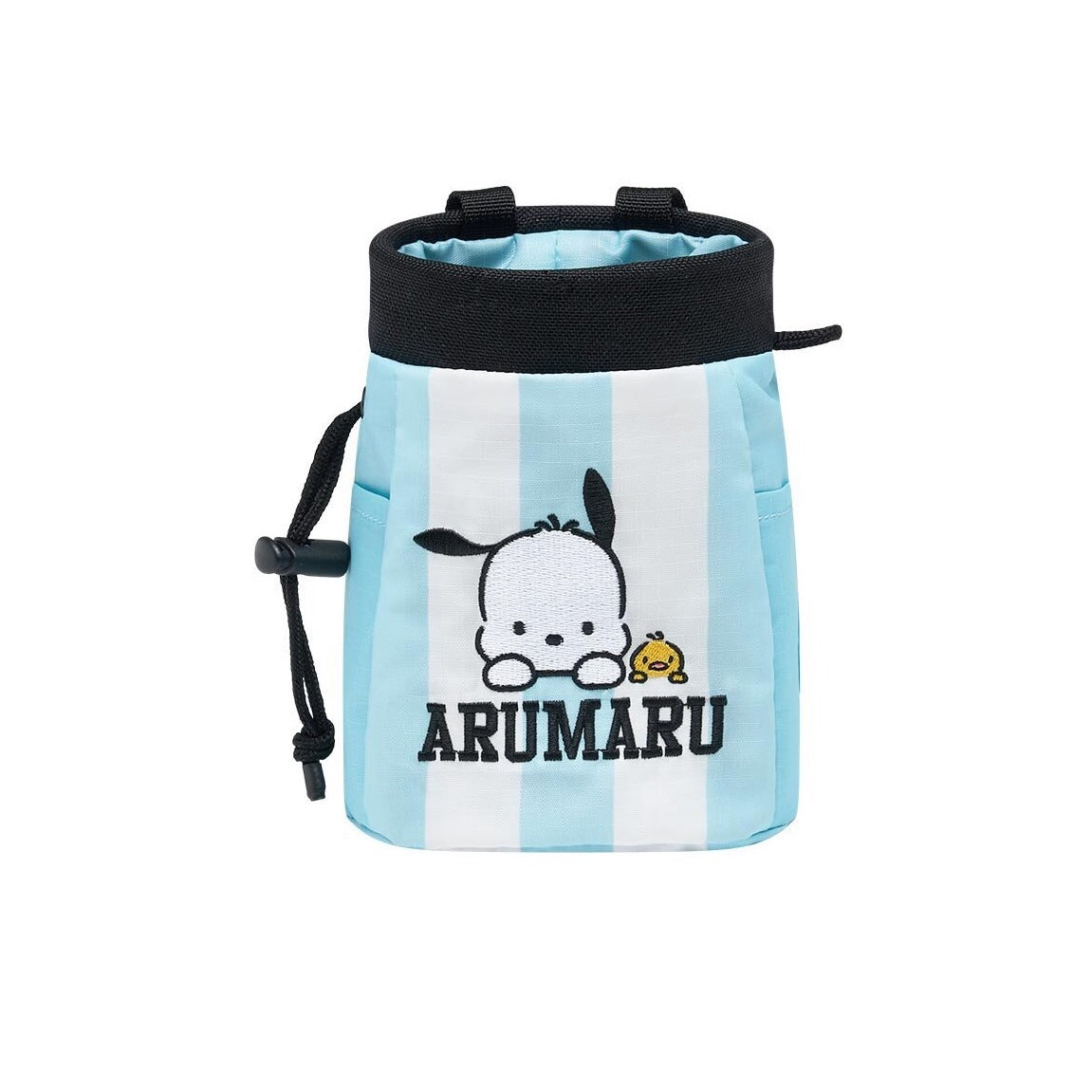 ARUMARU | Pochacco Treat Bag (Light Blue) | 可放零食／水樽 | 可抽出便便袋 | 多暗格 | 可斜孭或繫於腰間 | CORDURA面料