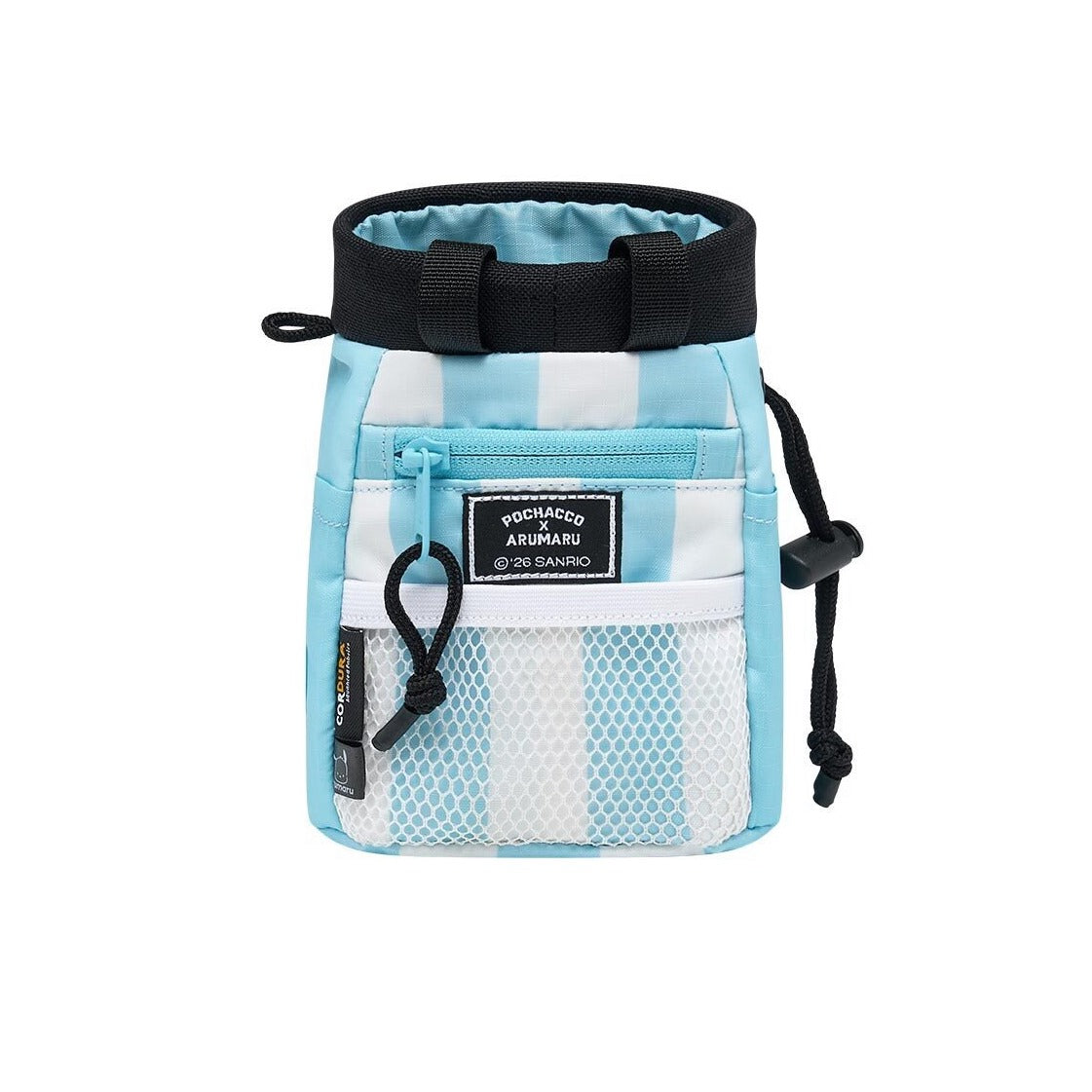 ARUMARU | Pochacco Treat Bag (Light Blue) | 可放零食／水樽 | 可抽出便便袋 | 多暗格 | 可斜孭或繫於腰間 | CORDURA面料