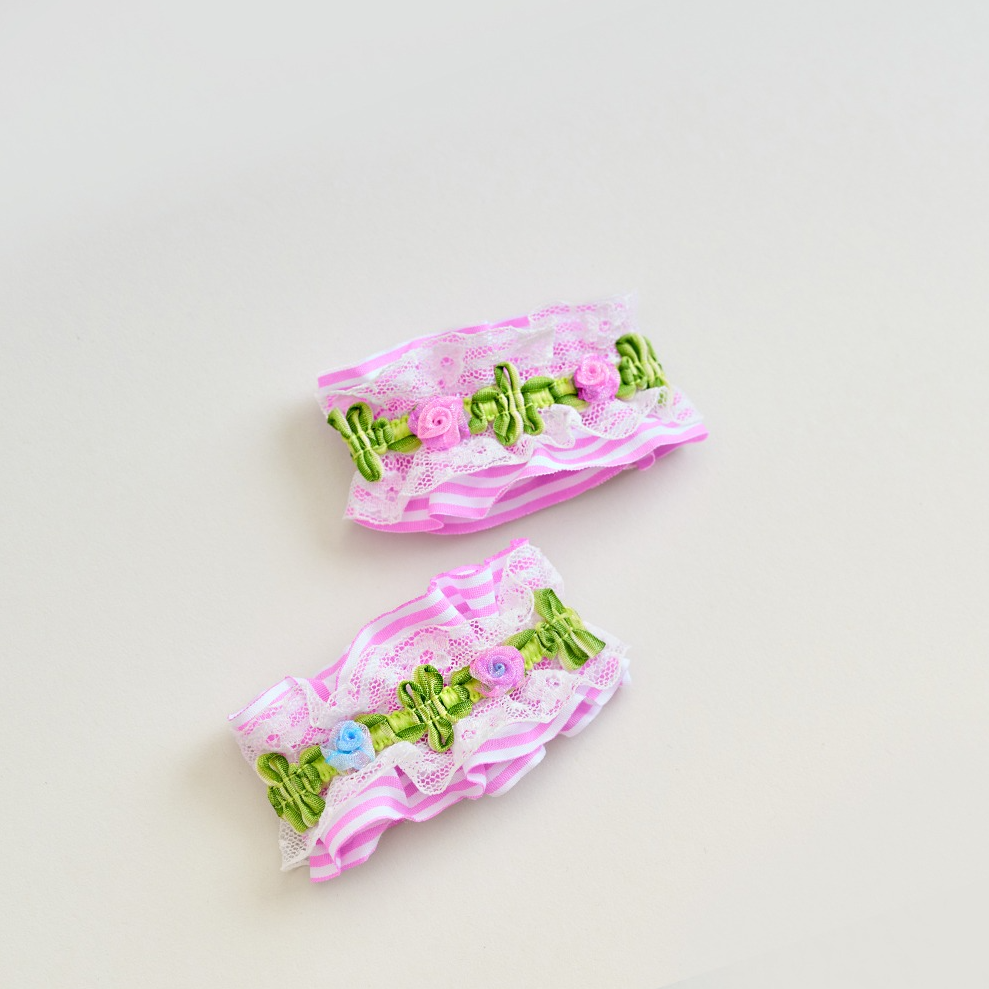 comocomo | 5th Anniversary Ruffle Flower Hairpin