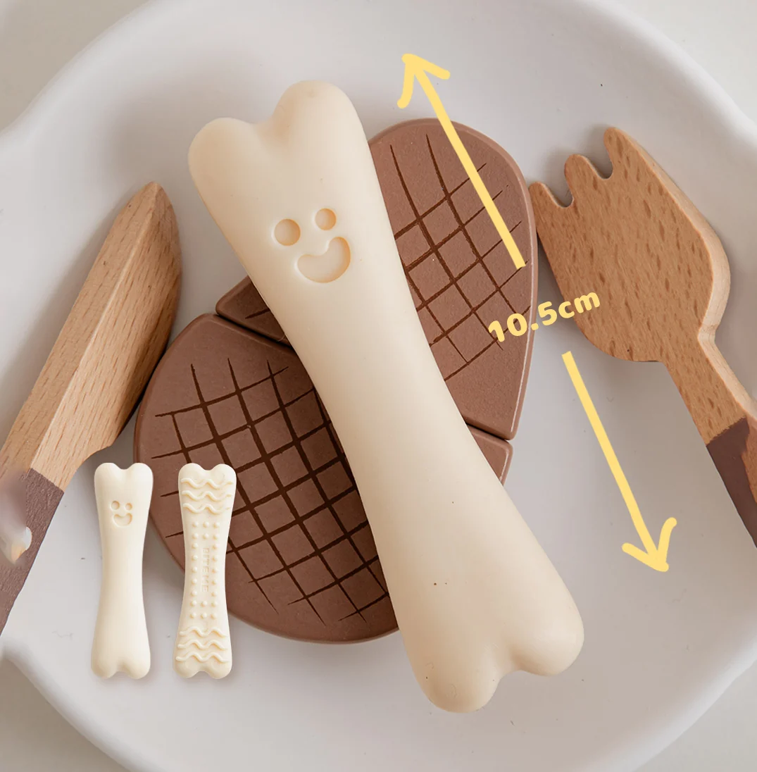 BITE ME | Buddy Bone Toy | Food-Grade Material | Beef Flavour