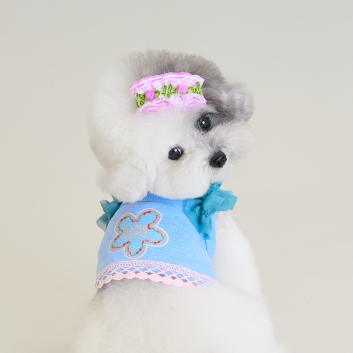 comocomo | 5th Anniversary Ruffle Flower Hairpin
