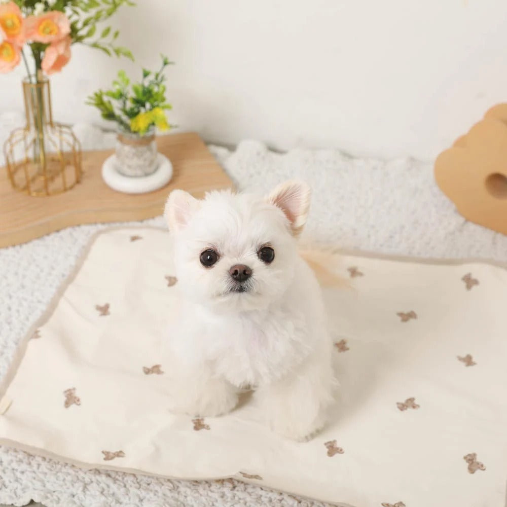 MONCHERI | Custom Name Cafe Mat | FREE High Quality Embroidery