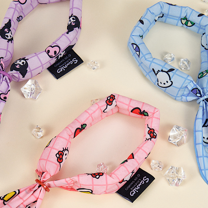 likalika | Sanrio Cooling Scarf | Hello Kitty & Kuromi & Pochacco