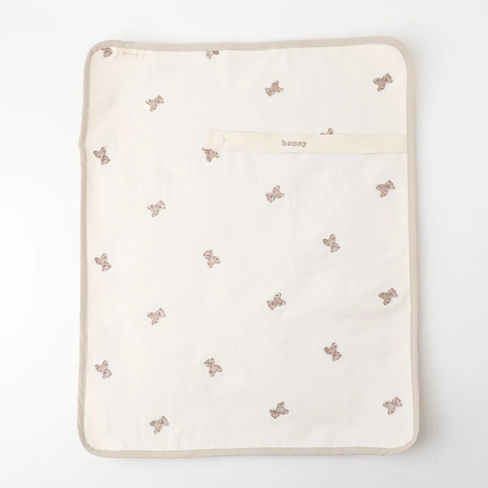 MONCHERI | Custom Name Cafe Mat | FREE High Quality Embroidery