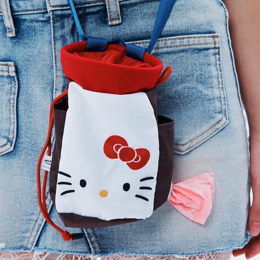 ARUMARU | Hello Kitty Treat Bag (Multi) | 可放零食／水樽 | 可抽出便便袋 | 多暗格 | 可斜孭或繫於腰間 | CORDURA面料