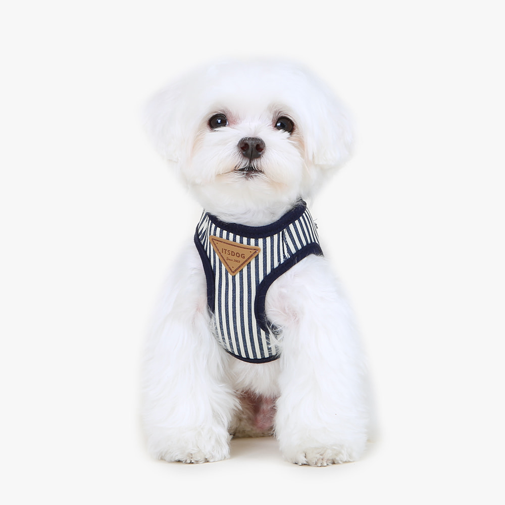 Denim Stripe Harness