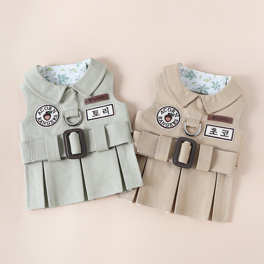 Acorn One-Piece Harness | Custom Name