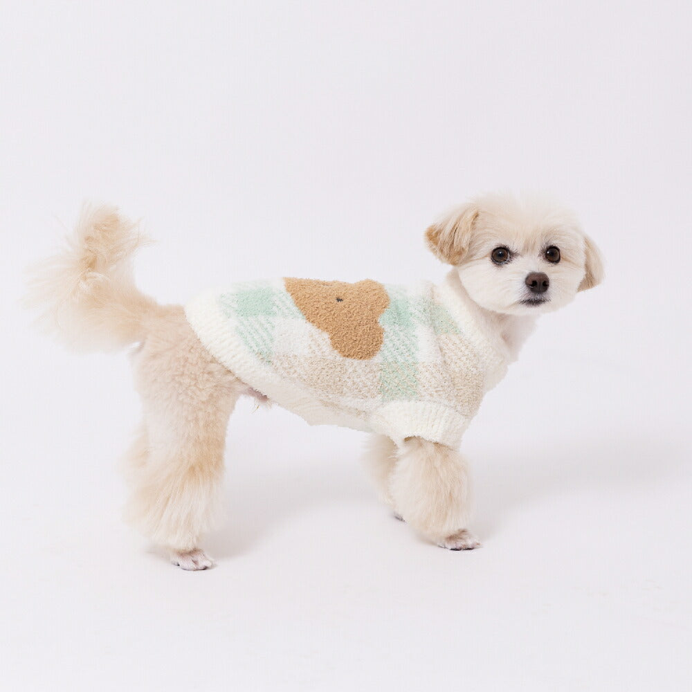 Boris Check Vest | BIG size available!