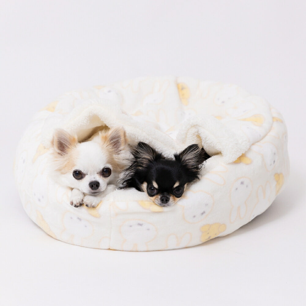 Miffy & Snuffy Round Bed | With 2-Way Blanket Design!