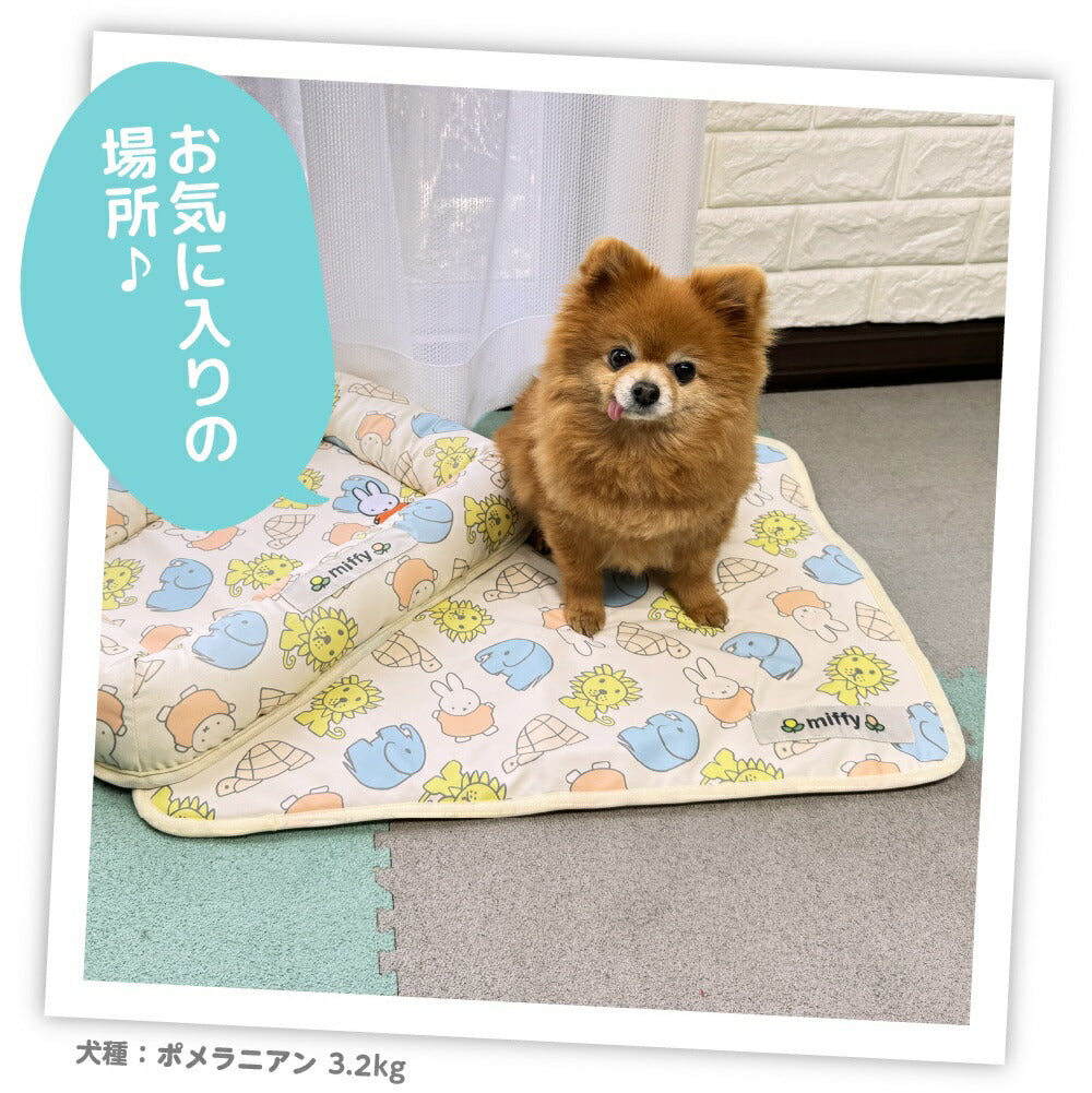 Miffy動物涼感被仔 | 雙面設計＆面料 | 可當涼墊使用