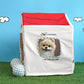 Snoopy Frame Pet House | Detachable House & Bed Cover