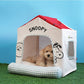 Snoopy Frame Pet House | Detachable House & Bed Cover