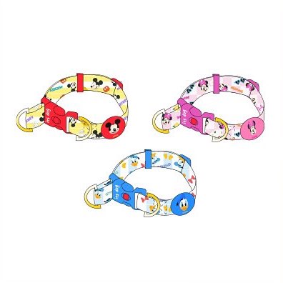 米奇／米妮／唐老鴨頸圈 | 扣位LED閃燈設計