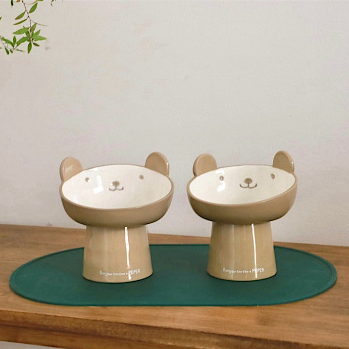 Bear Footed Pet Bowl