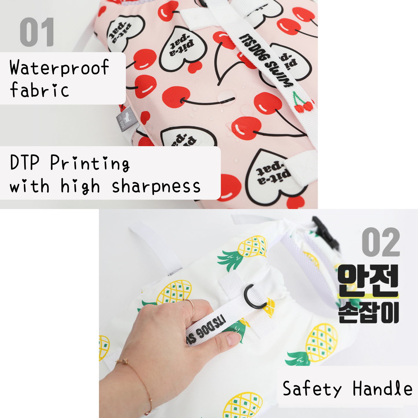 Fruit Print Life Jacket