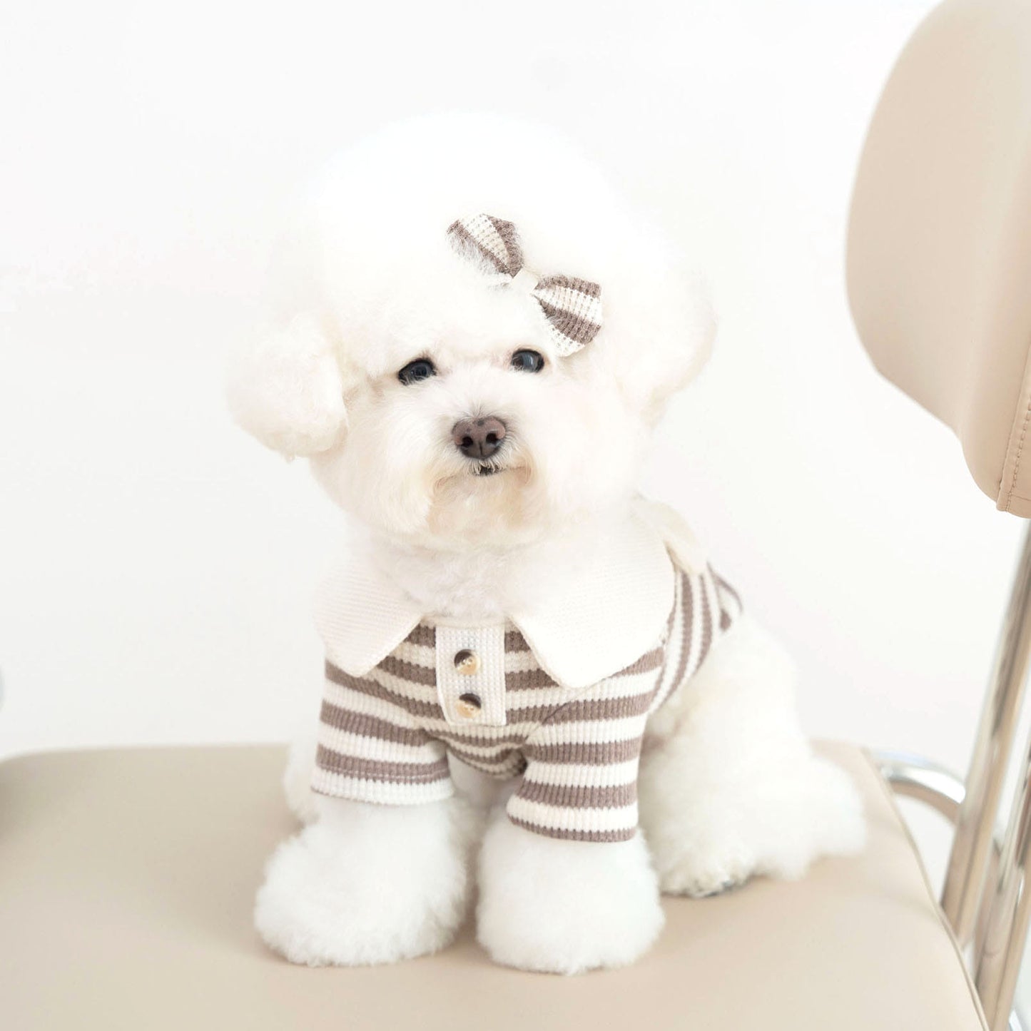 Waffle Bear Collar Tee
