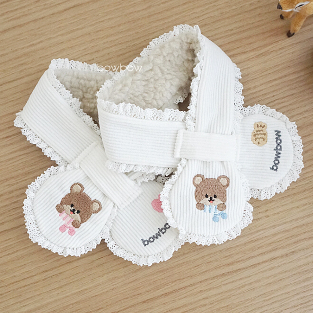 Reversible Bear Scarf
