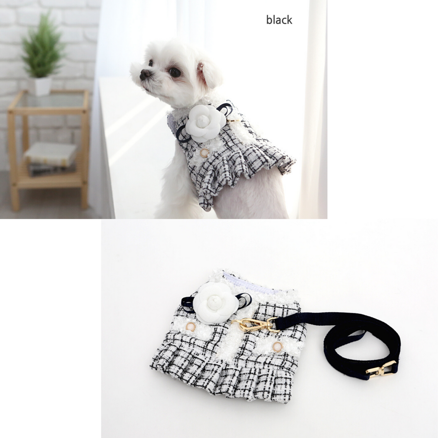 Camellia Tweed Harness