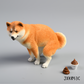 Peeing / Pooping Shiba Figurine