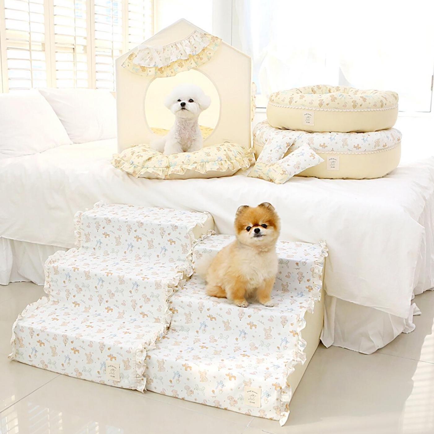 Organic Cotton Honey Bebe Round Bed