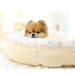 Organic Cotton Honey Bebe Round Bed