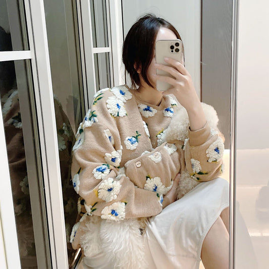 親子裝-木棉花背心外套