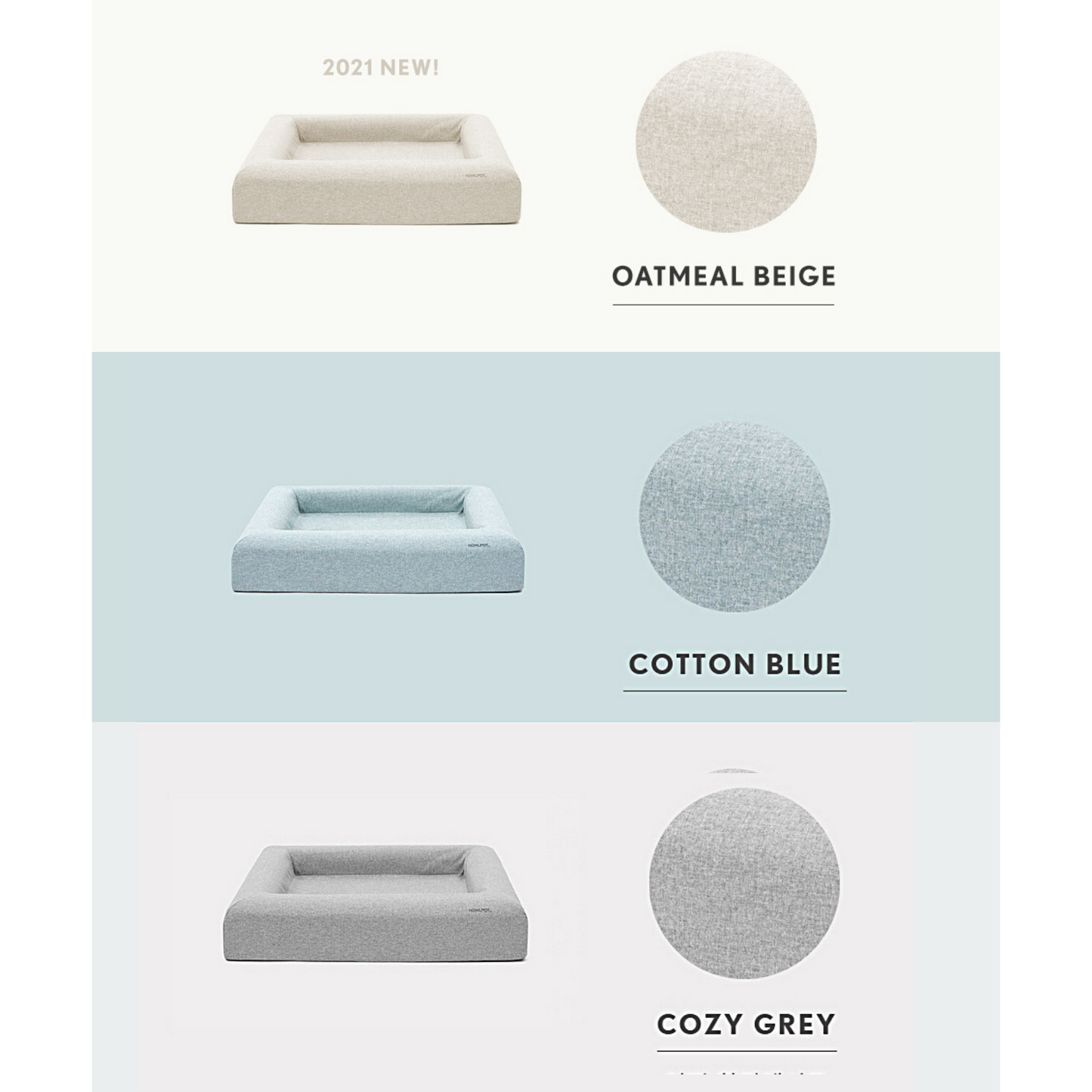 HOWLPOT Memory Foam Bed